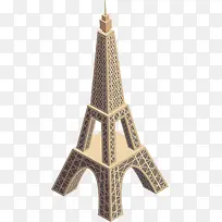 矢量巴黎铁塔素材-空若网 矢量巴黎铁塔素材-空若网