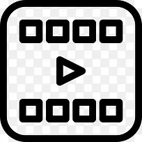 视频播放按钮图标-空若网 视频播放按钮图标-空若网