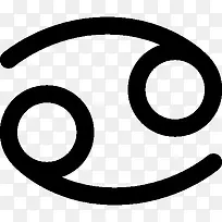 占星术癌症图标-空若网 占星术癌症图标-空若网