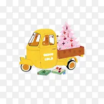 卡通卡车-空若网 卡通卡车-空若网