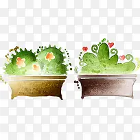 绿色时尚盆栽植物创意-空若网 绿色时尚盆栽植物创意-空若网