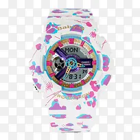 卡西欧潮流天然树脂女表-空若网 卡西欧潮流天然树脂女表-空若网