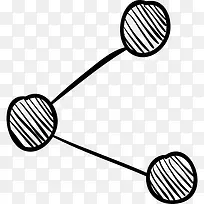 分享社交按钮草图图标-空若网 分享社交按钮草图图标-空若网