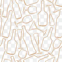 矢量杯子底纹-空若网 矢量杯子底纹-空若网