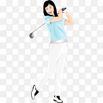 高尔夫美女-空若网 高尔夫美女-空若网