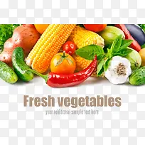 一堆水果蔬菜-空若网 一堆水果蔬菜-空若网