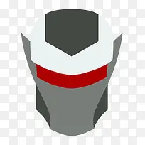 矢量 卡通手绘 铁侠面具-空若网 矢量 卡通手绘 铁侠面具-空若网
