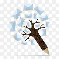 卡通照片树-空若网 卡通照片树-空若网