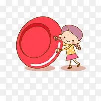 矢量搬运红细胞素材-空若网 矢量搬运红细胞素材-空若网