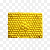 黄色长方形常规款指压板-空若网 黄色长方形常规款指压板-空若网
