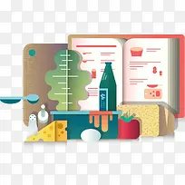 扁平化设计矢量素材-空若网 扁平化设计矢量素材-空若网