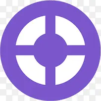 扁平化图标方向盘符号-空若网 扁平化图标方向盘符号-空若网