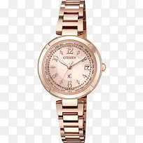 手表女表 西铁城玫瑰金色腕表-空若网 手表女表 西铁城玫瑰金色腕表-空若网