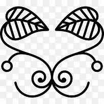 ���ĶԳ���ƶ�Ҷͼ��-������