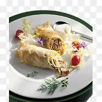 蔬菜馅的薄煎饼-空若网 蔬菜馅的薄煎饼-空若网