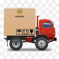 卡车设计矢量素材-空若网 卡车设计矢量素材-空若网