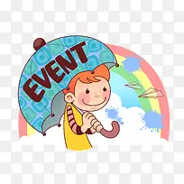 卡通场景-空若网 卡通场景-空若网