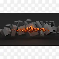 动感方块背景-空若网 动感方块背景-空若网