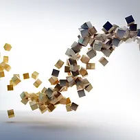 动感彩色方块背景-空若网 动感彩色方块背景-空若网