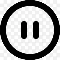 暂停按钮图标-空若网 暂停按钮图标-空若网