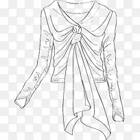 女性上衣创意设计图-空若网 女性上衣创意设计图-空若网