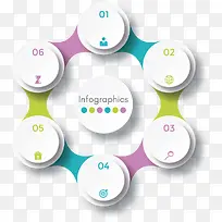 矢量创意设计圆形排列分布图-空若网 矢量创意设计圆形排列分布图-空若网