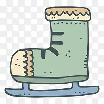 可爱的滑雪鞋-空若网 可爱的滑雪鞋-空若网