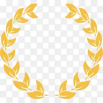 叶子手绘丰满谷穗-空若网 叶子手绘丰满谷穗-空若网