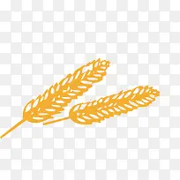 粮食手绘丰满谷穗-空若网 粮食手绘丰满谷穗-空若网