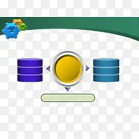 彩色拼图系列PPT模板-空若网 彩色拼图系列PPT模板-空若网