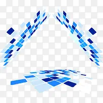 蓝色科技背景-空若网 蓝色科技背景-空若网