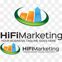 柱形箭头标志设计-空若网 柱形箭头标志设计-空若网