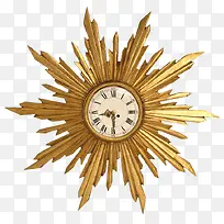 橙色金属时钟-空若网 橙色金属时钟-空若网