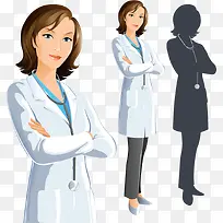 医生矢量素材-空若网 医生矢量素材-空若网