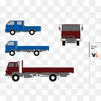 货车VI设计矢量素材-空若网 货车VI设计矢量素材-空若网