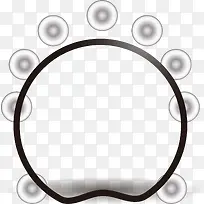 矢量手绘摇铃素材-空若网 矢量手绘摇铃素材-空若网