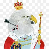 手绘动物国王-空若网 手绘动物国王-空若网