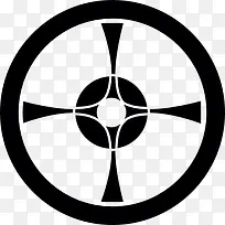 汽车方向盘图标-空若网 汽车方向盘图标-空若网