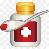 药瓶png矢量素材-空若网 药瓶png矢量素材-空若网