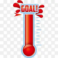 爆表的矢量卡通温度计-空若网 爆表的矢量卡通温度计-空若网