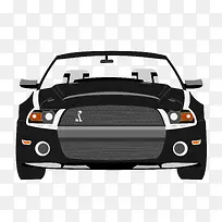 黑色卡通汽车矢量素材-空若网 黑色卡通汽车矢量素材-空若网