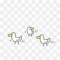 手绘卡通小鸡-空若网 手绘卡通小鸡-空若网