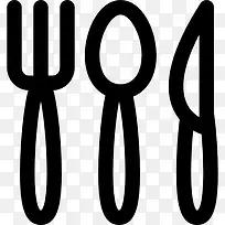 餐具图标-空若网 餐具图标-空若网