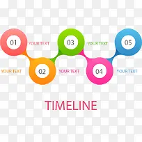 扁平化时光轴素材-空若网 扁平化时光轴素材-空若网