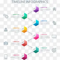 扁平化时光轴素材-空若网 扁平化时光轴素材-空若网