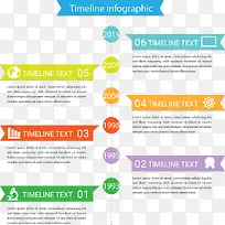 扁平化时光轴素材-空若网 扁平化时光轴素材-空若网