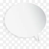 立体白色对话框-空若网 立体白色对话框-空若网