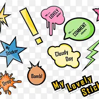 彩色爆炸标签-空若网 彩色爆炸标签-空若网