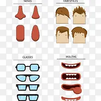 不同脸型鼻子嘴巴发型-空若网 不同脸型鼻子嘴巴发型-空若网
