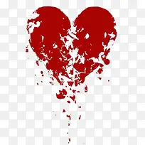 水墨爱心-空若网 水墨爱心-空若网